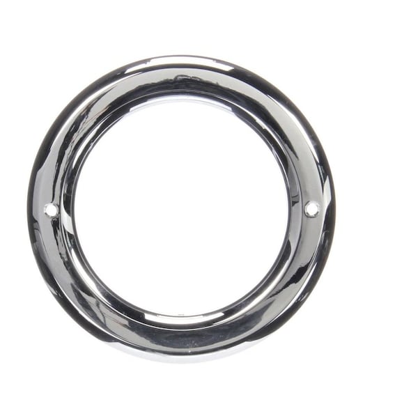 Truck-Lite Open Back, Chrome Plastic, Grommet Cover For 40 Series, 44 Series And 4 In. Lights, Round 44701 - main